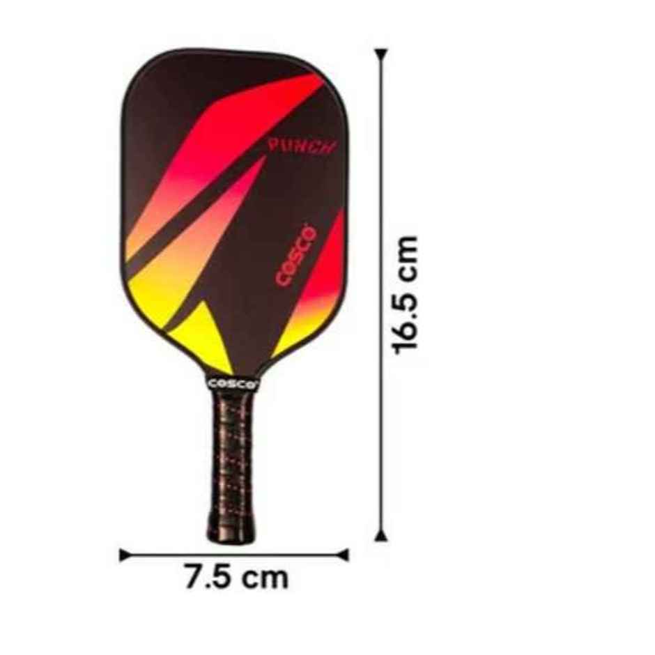 Cosco Pickleball Paddle (50% Carbon And 50% Fibreglass)