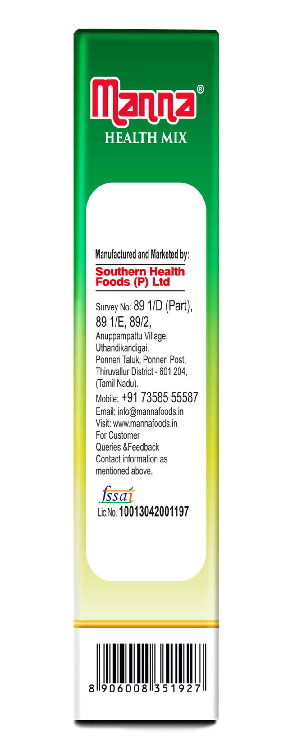 Manna Health Mix- Multigrain Drink For Kids