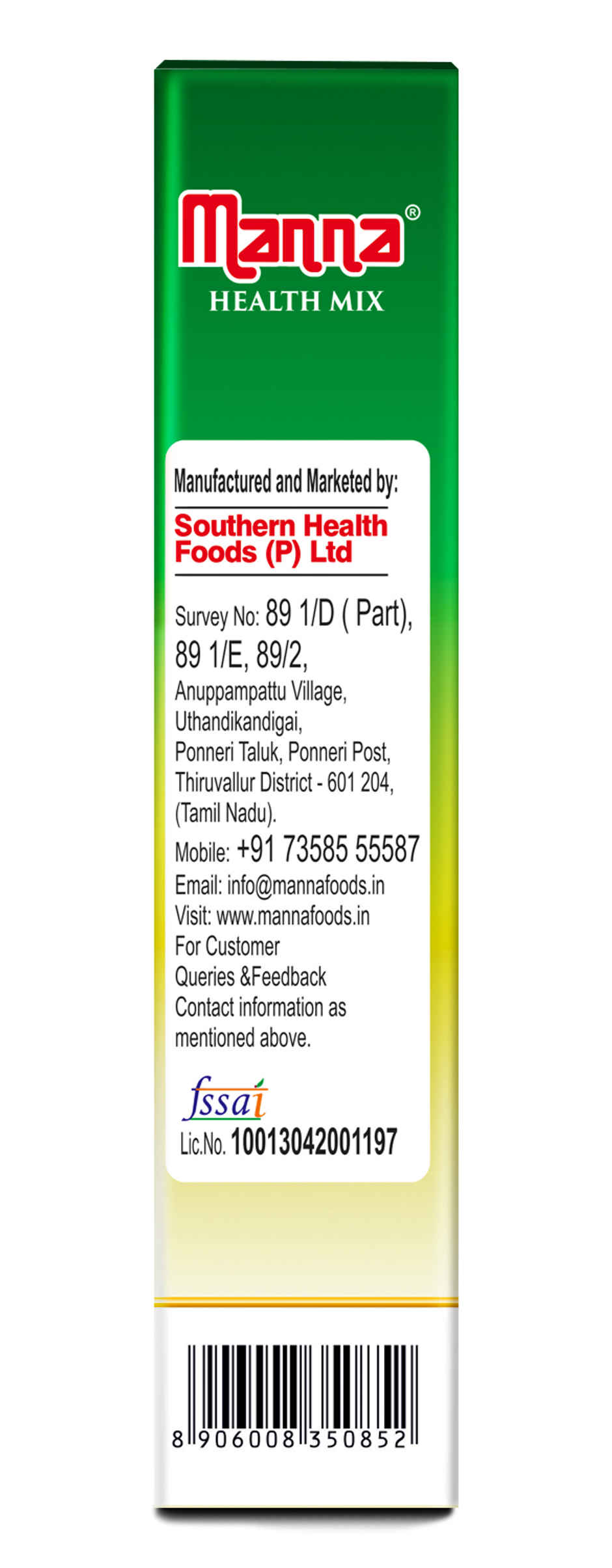 Manna Health Mix- Multigrain Drink For Kids