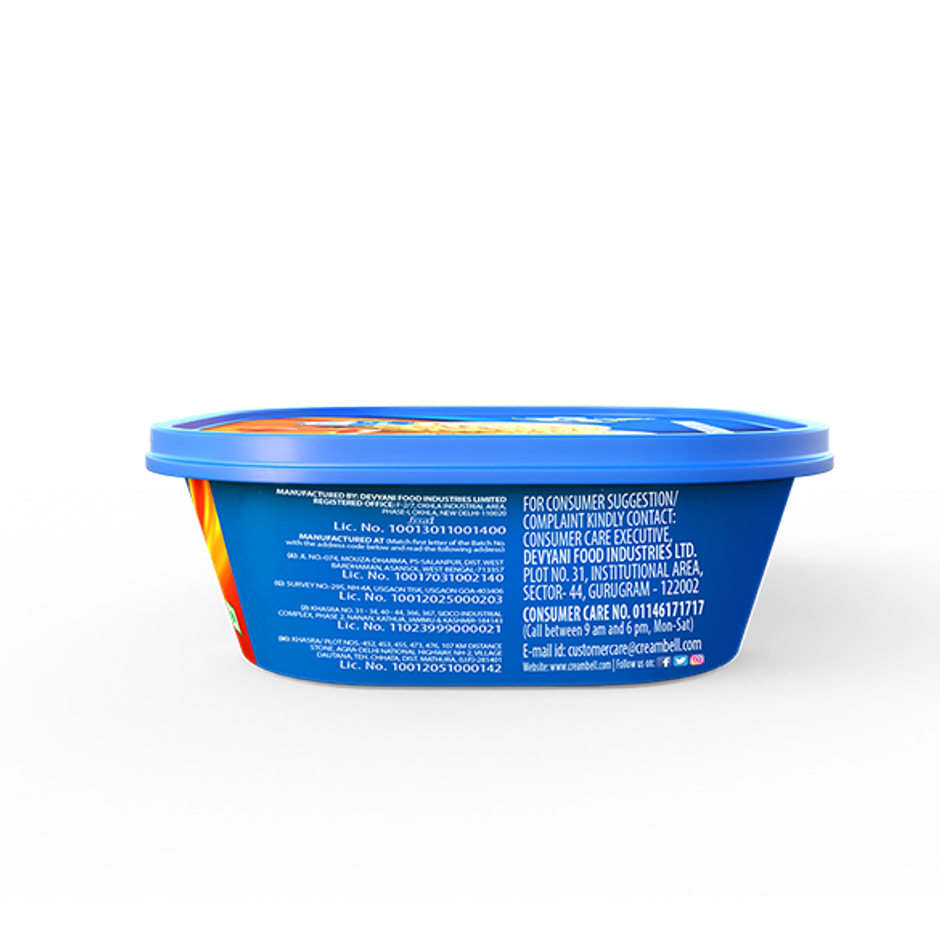 Crunchy Butterscotch Ice Cream Tub