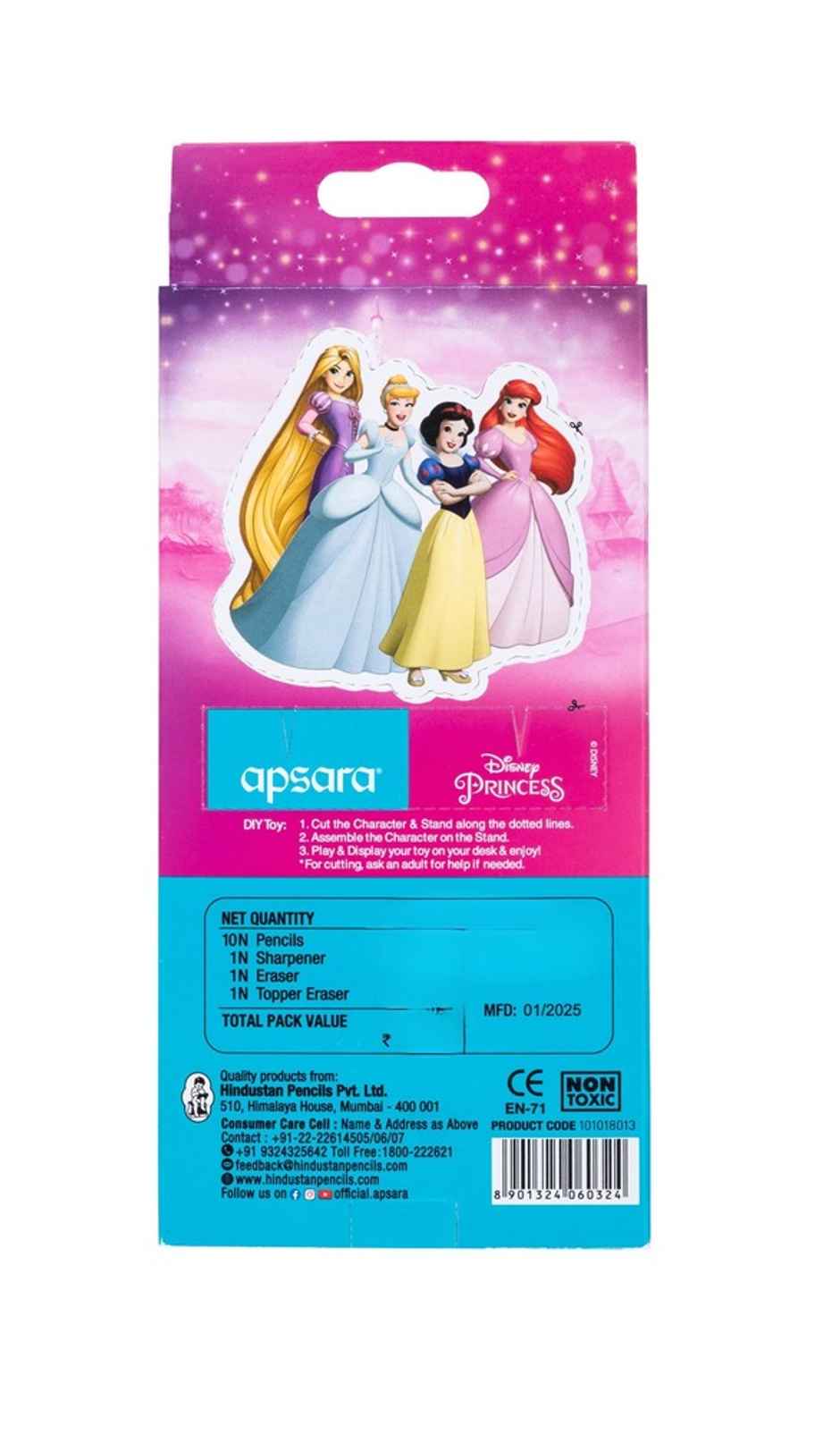 Apsara Disney Princess Extra Dark Pencils