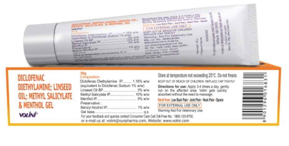 Volini Pain Relief Gel 30g Combo