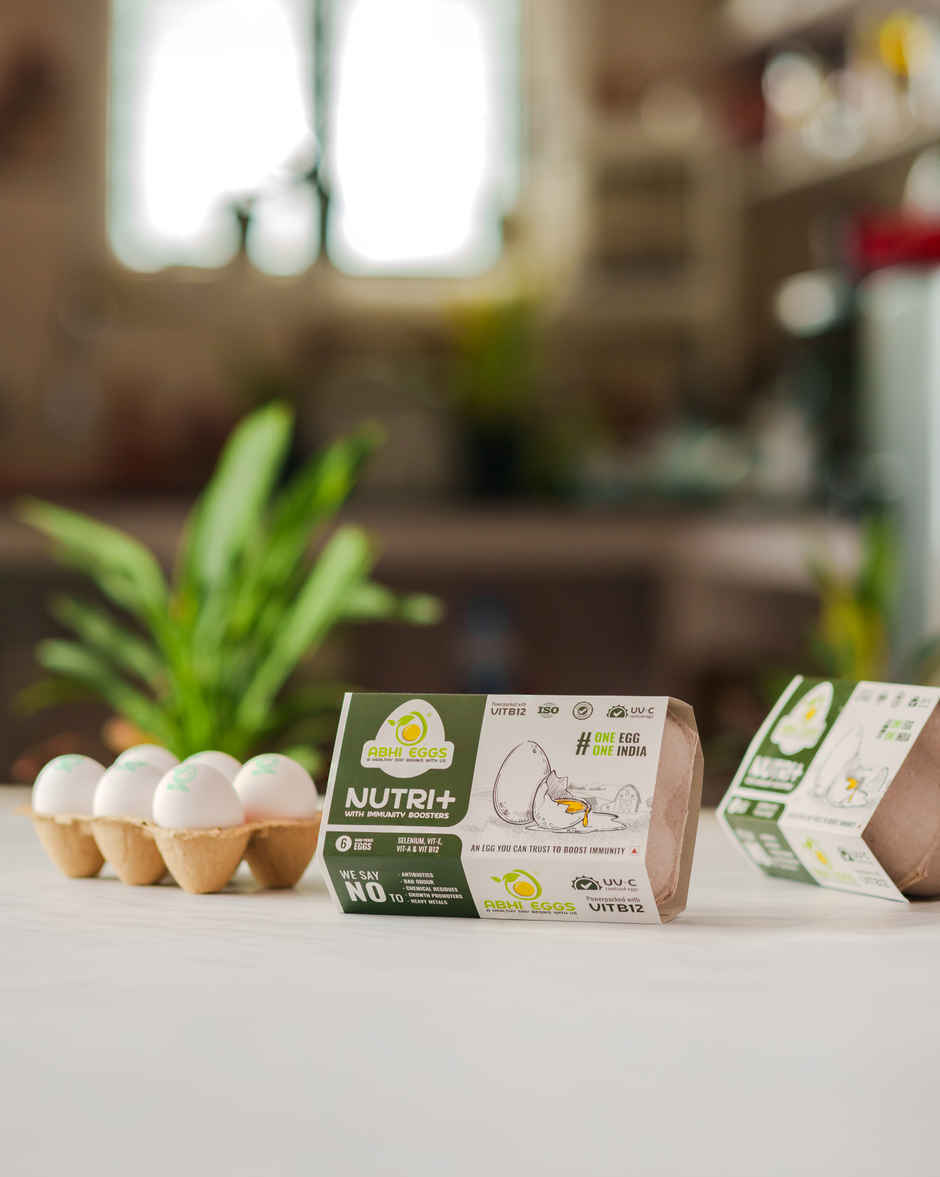 Abhi Nutri + White Eggs With Immunity Boosters Combo