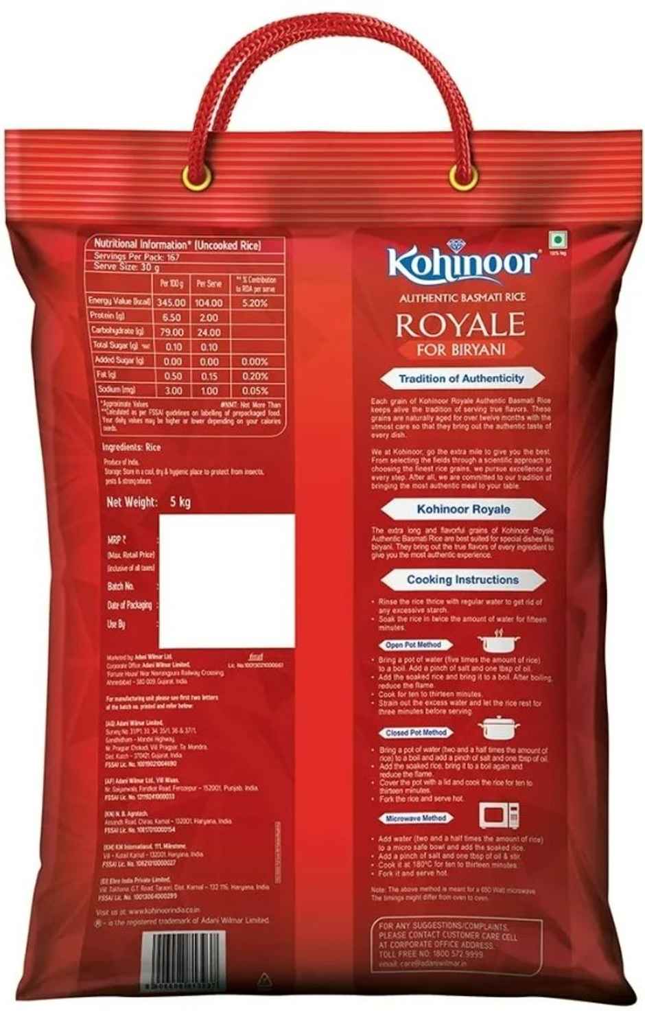 Kohinoor Royale Pulao Rice