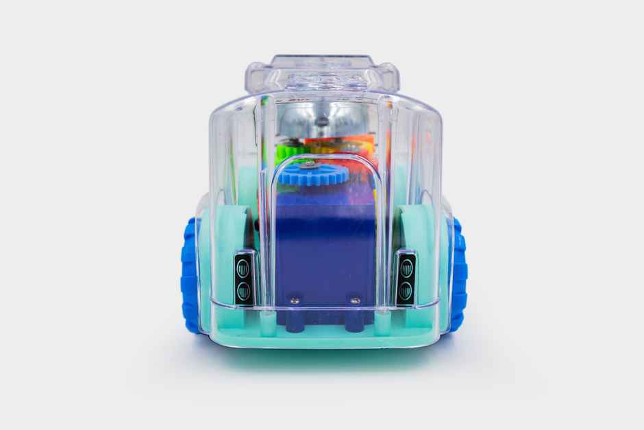 Toybharat Friction-Powered Gear Bus | Fun Birthday Gift for Kids - Multicolour | Assorted