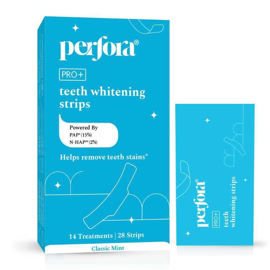 Perfora Teeth Whitening Strips - For Safe & Effective Teeth Whitening