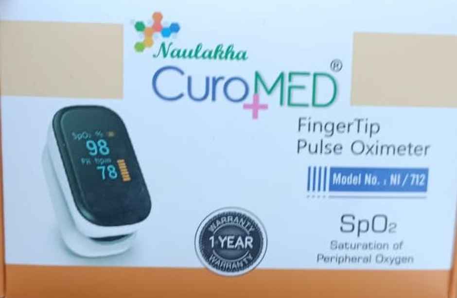 Naulakha Curomed NI/712 FingerTip Pulse Oximeter