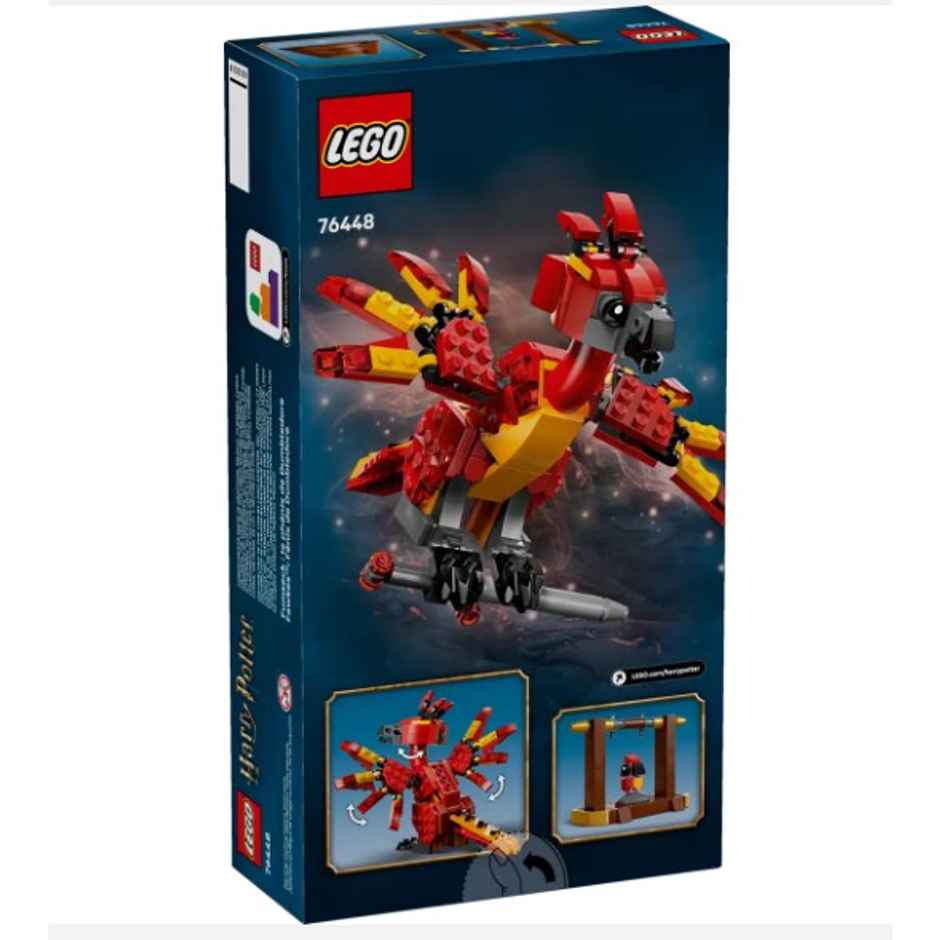 LEGO Harry Potter Fawkes Dumbledores Phoenix Toy 76448 Building Blocks Toys