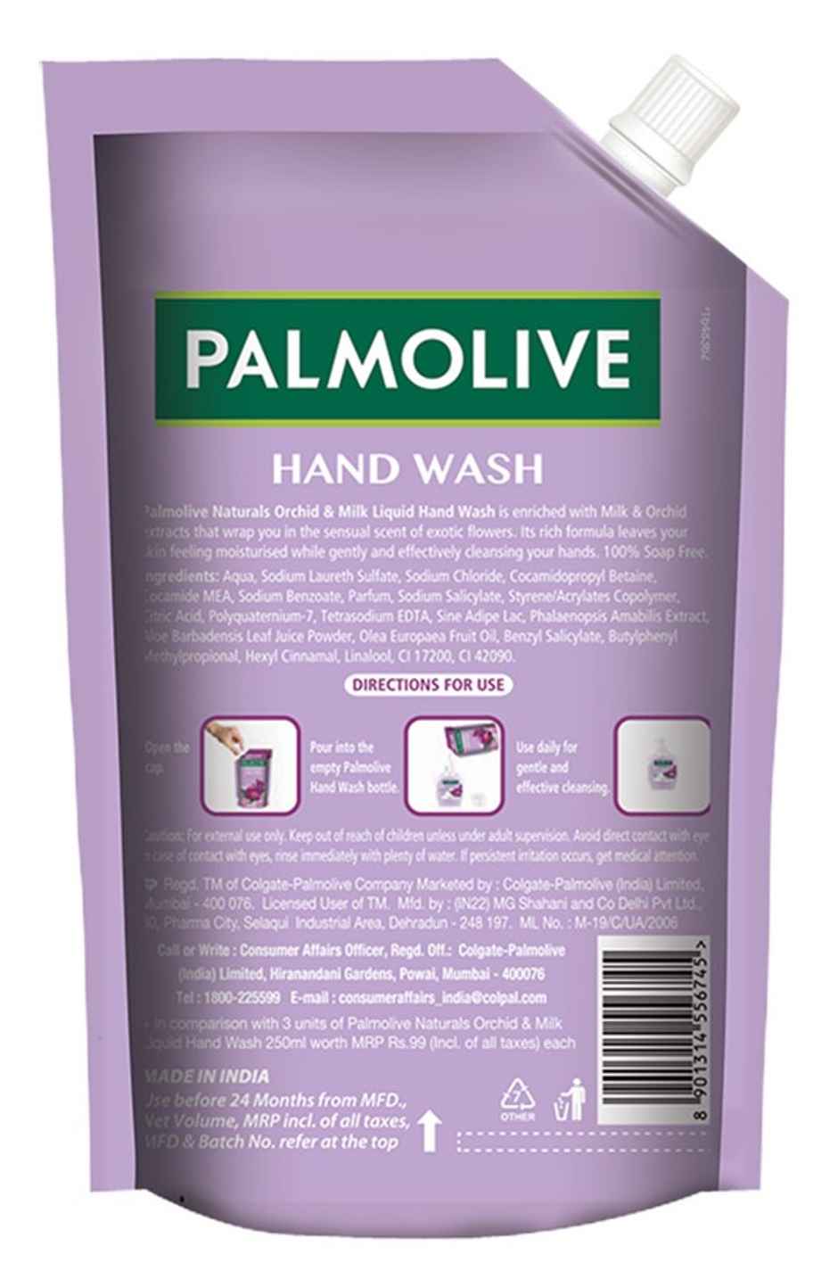 Palmolive Hand Wash Orchid & Milk