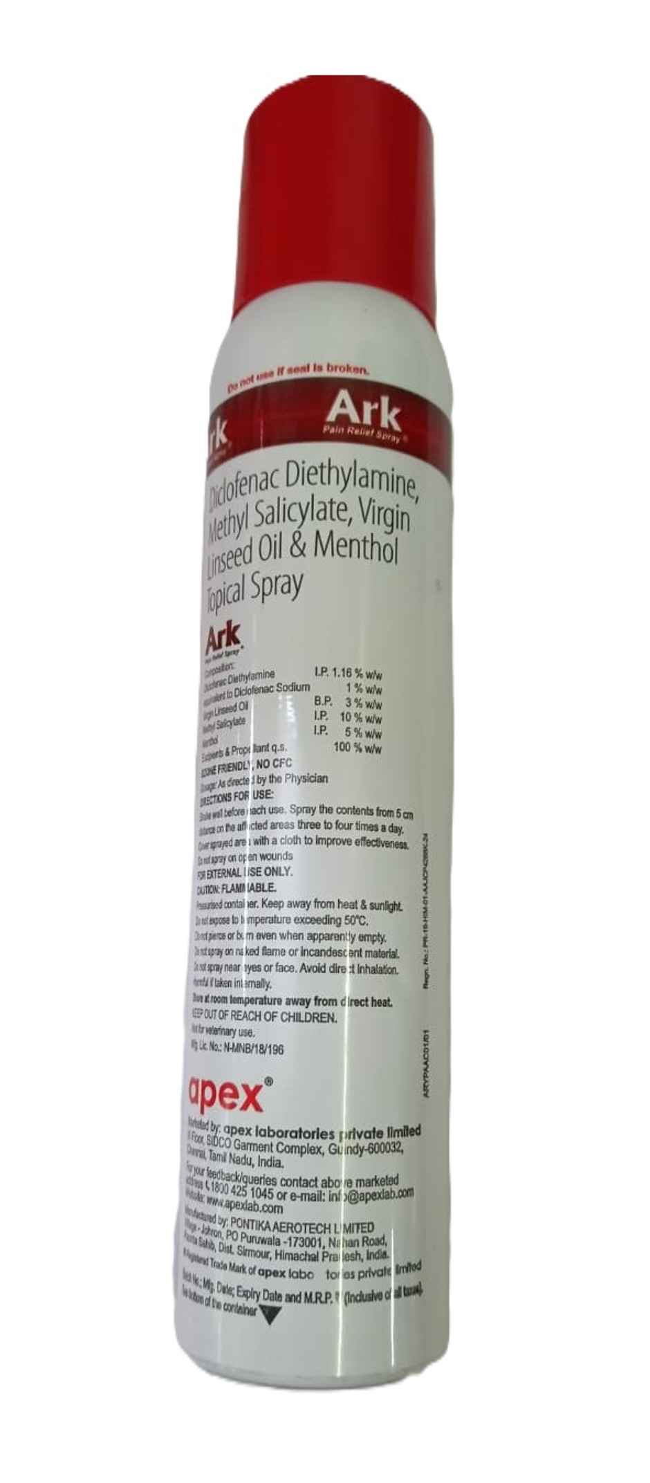 Ark Pain Relief Spray