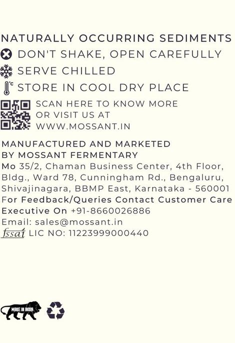 Mossant Ginger Kombucha