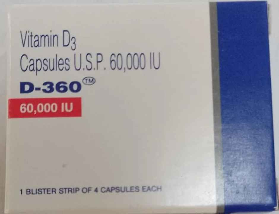D-360 60,000 IU Capsule