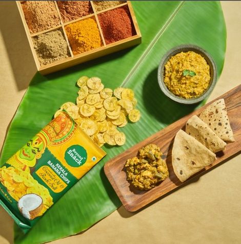 Beyond Snack Kerala Banana Chips - with Coconut Oil & Rock Salt