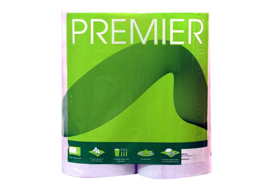Premier Kitchen Towel Roll | Large 4 in 1 | 60 Pulls Per Roll