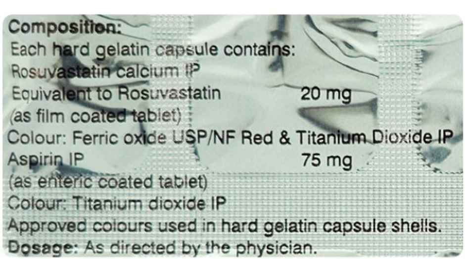 Novastat-ASP 20 Capsule