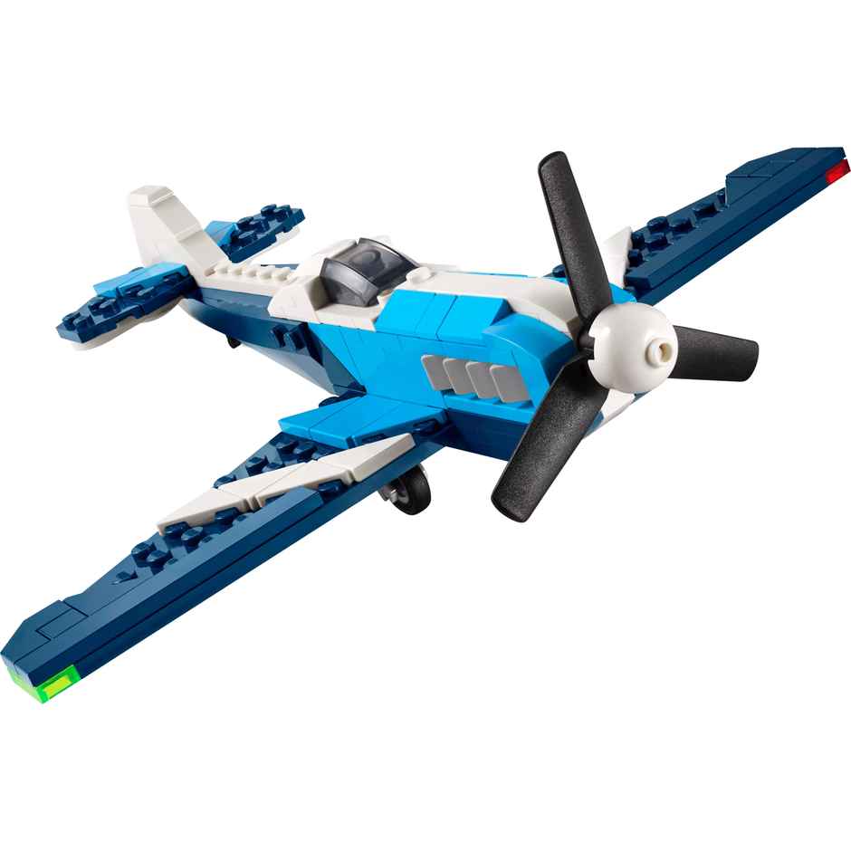LEGO Creator 3 in 1 Aircraft: Race Plane Toy Vehicle Playset 31160 Building Blocks Toys for 7Y+