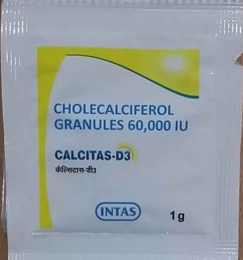 Calcitas-D3 Vitamin D3 Granules
