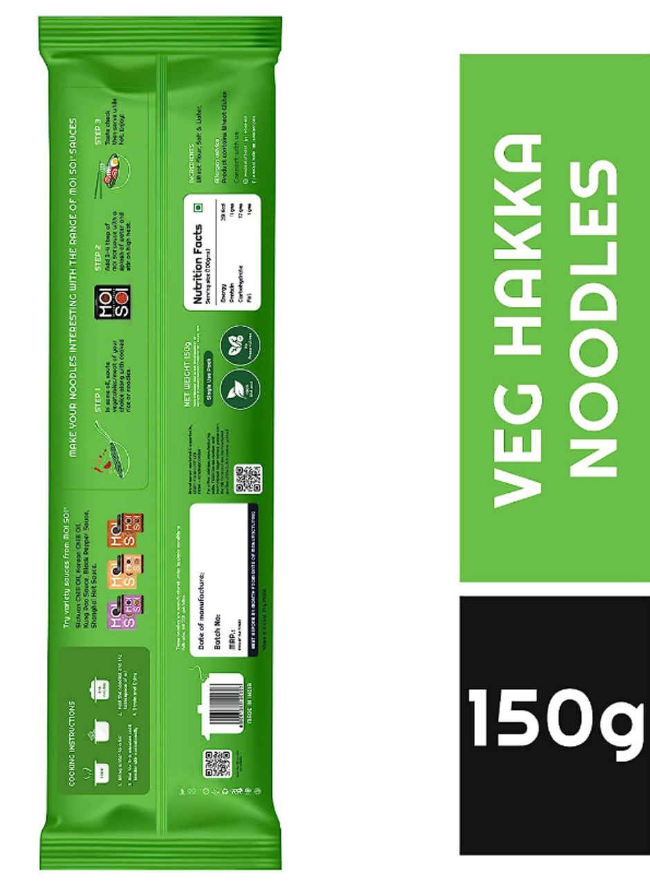 Moi Soi Veg Hakka Noodles - Non-Sticky | Easy To Cook | No Preservatives