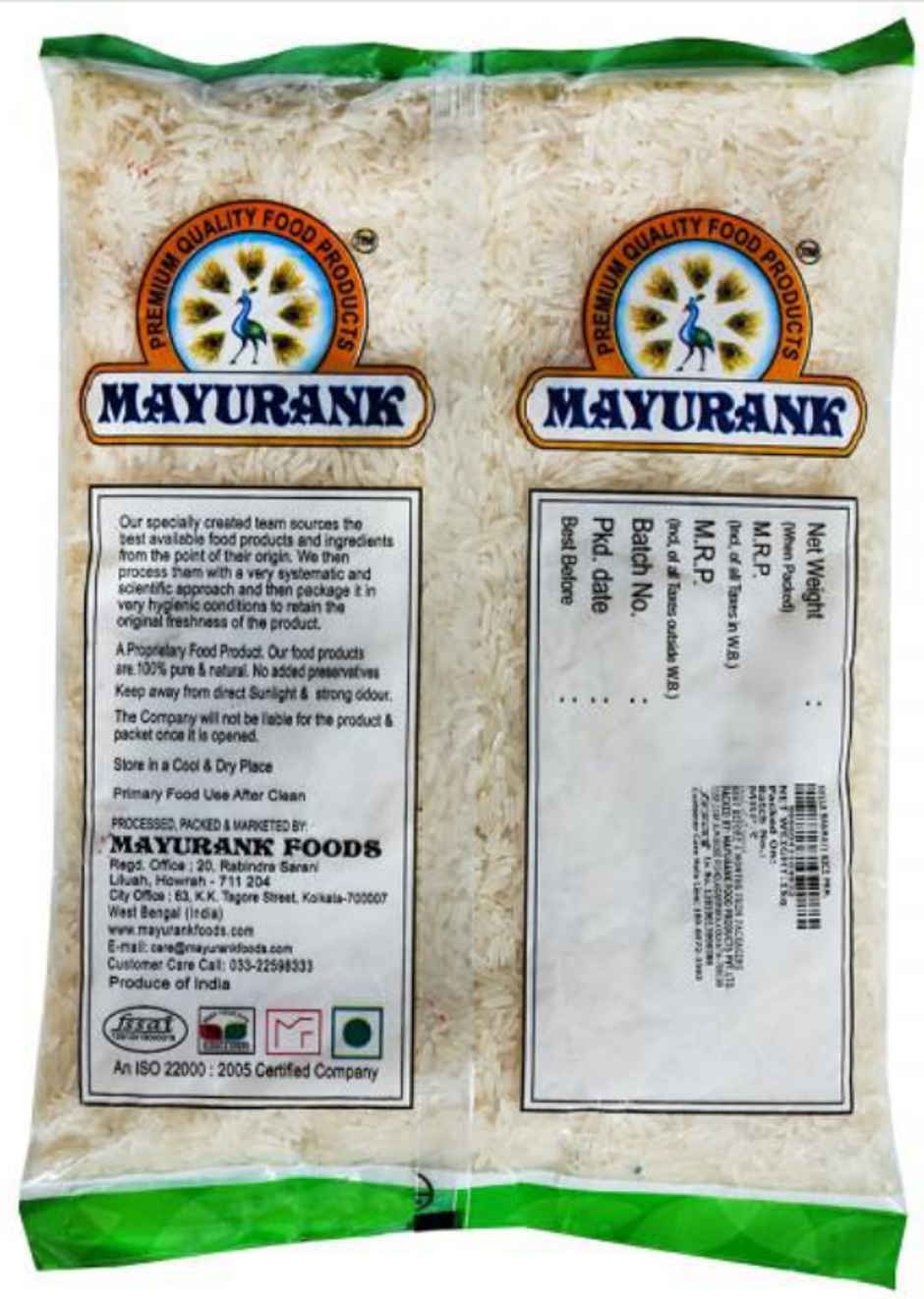 Mayurank Sella Basmati Rice