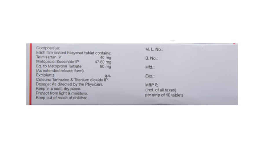 Telvas Beta 50 Tablet ER