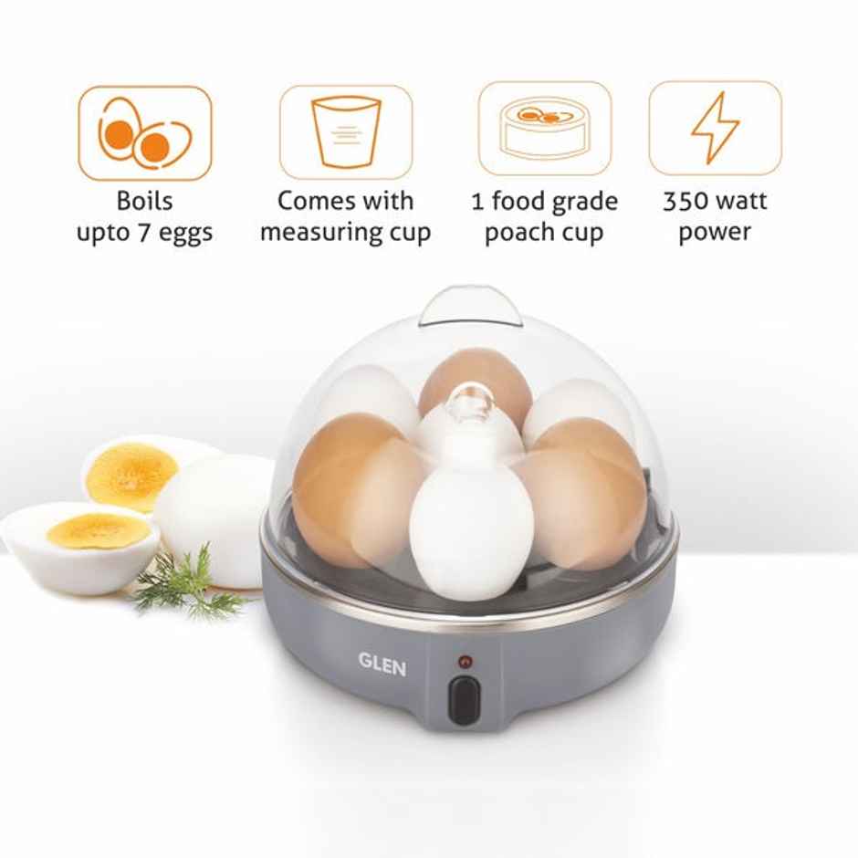 Glen Egg Boiler 7 Egg,350W (Sa3040Eb7) Grey