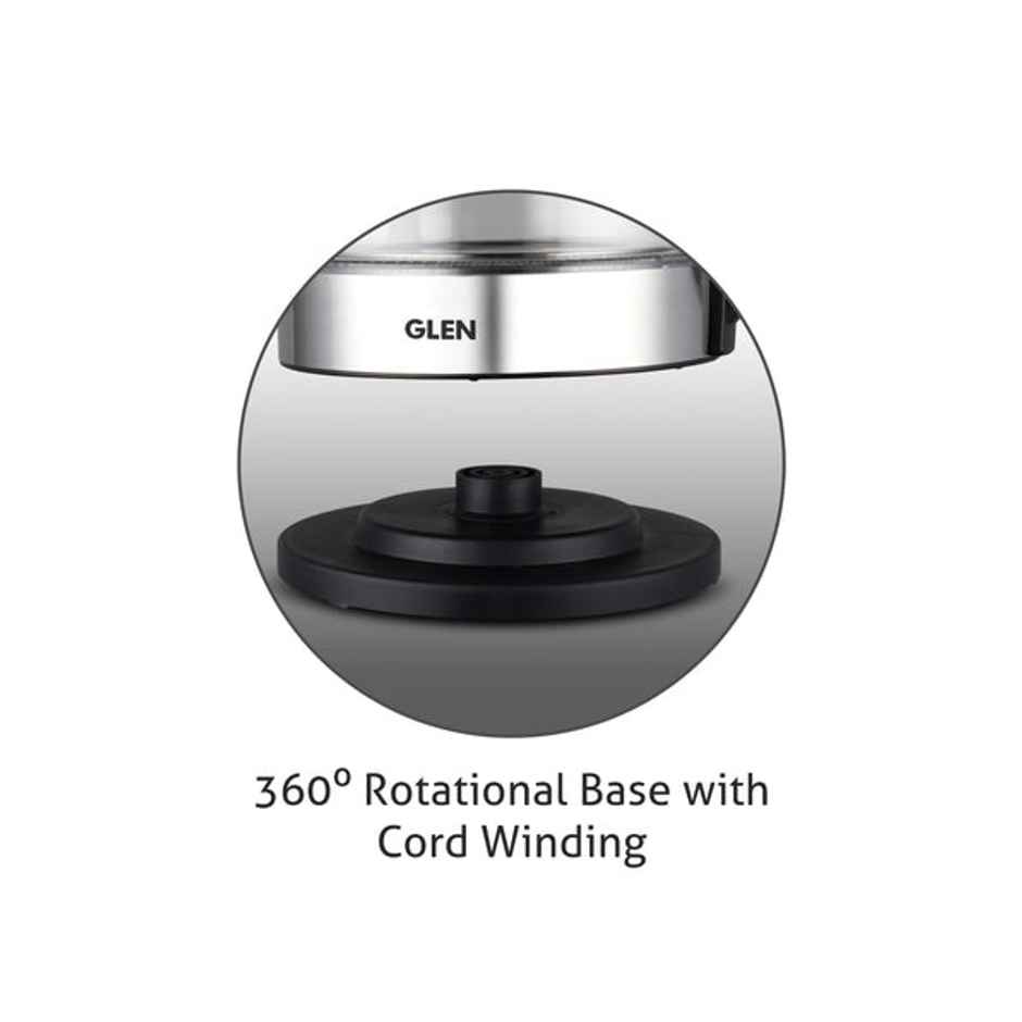 Glen Electric Glass Kettle 9012 Capacity 1.8-Litre