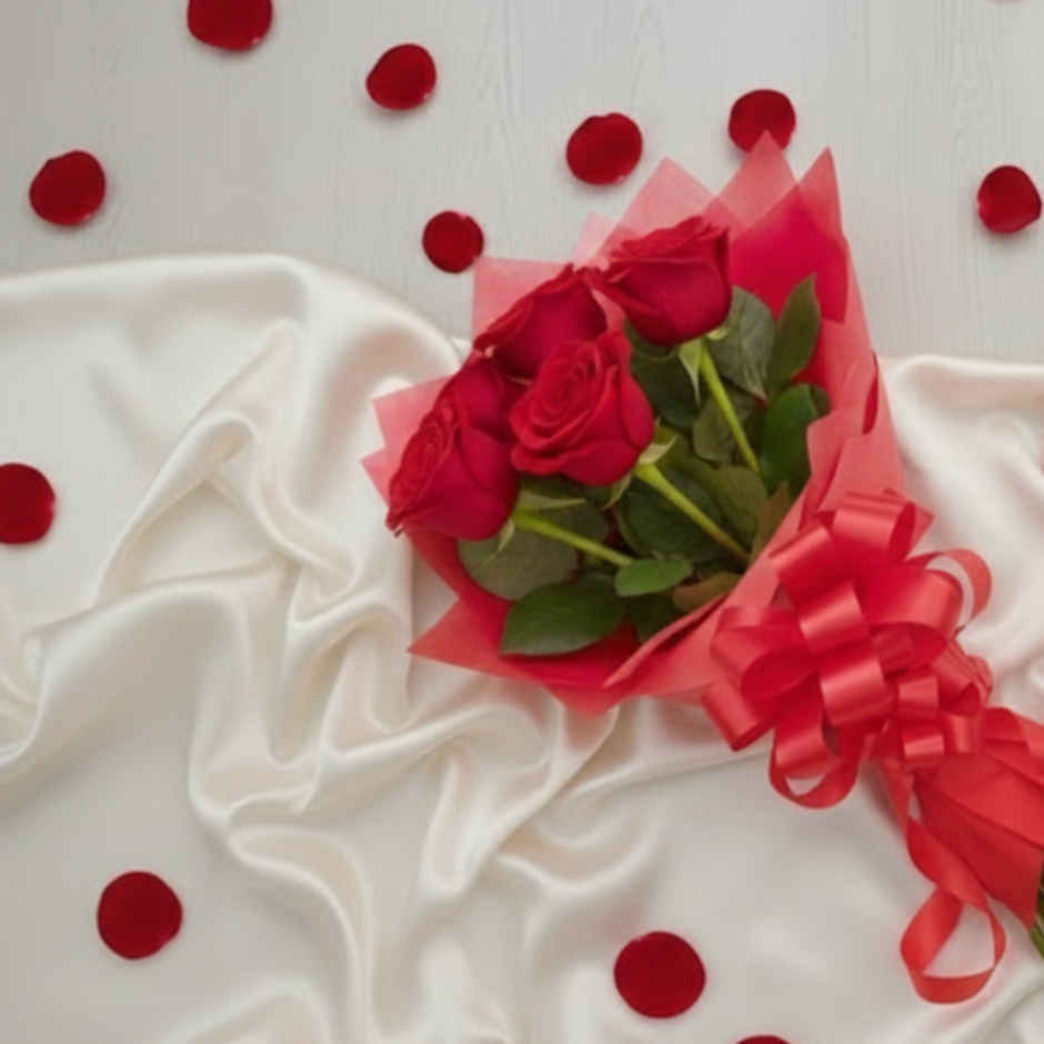 5 Red Rose Bouquet