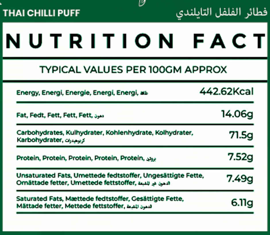 Milletto & Nutto Thai Chilli Millet Puff