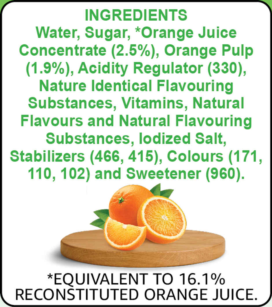 B Natural Orange Juice