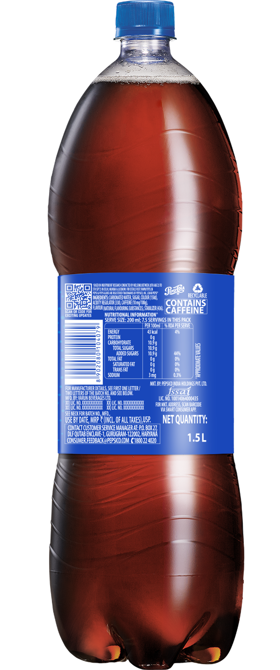 Pepsi Soft Drink | Carbonated Beverage