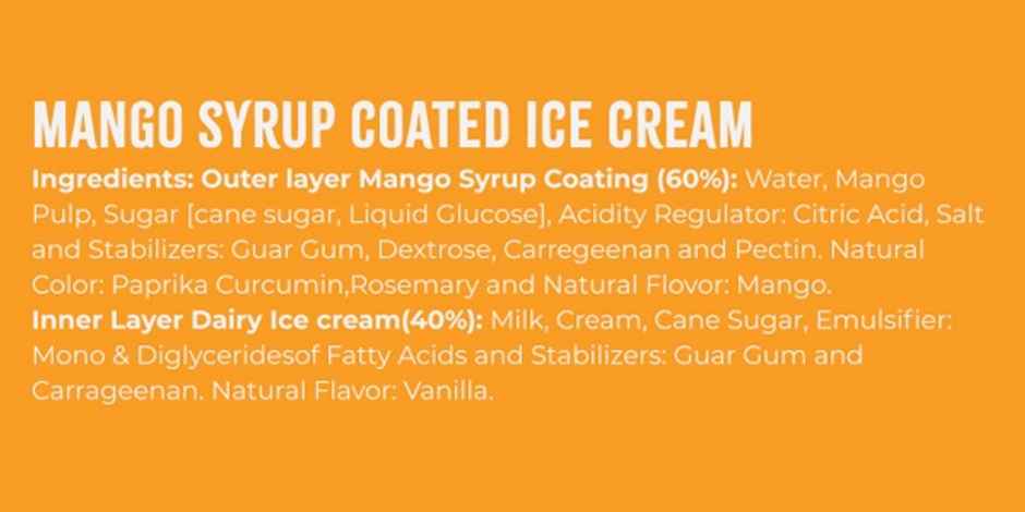 Vadilal Mango Dolly Ice Cream Candy