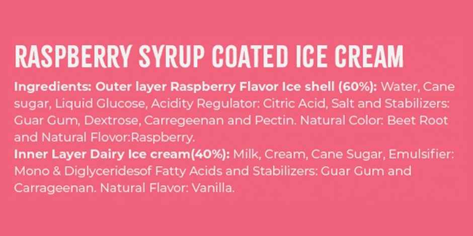Vadilal Raspberry Dolly Ice Cream Candy Combo 