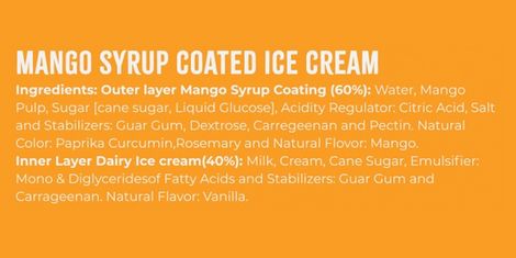 Vadilal Mango Dolly Ice Cream Candy