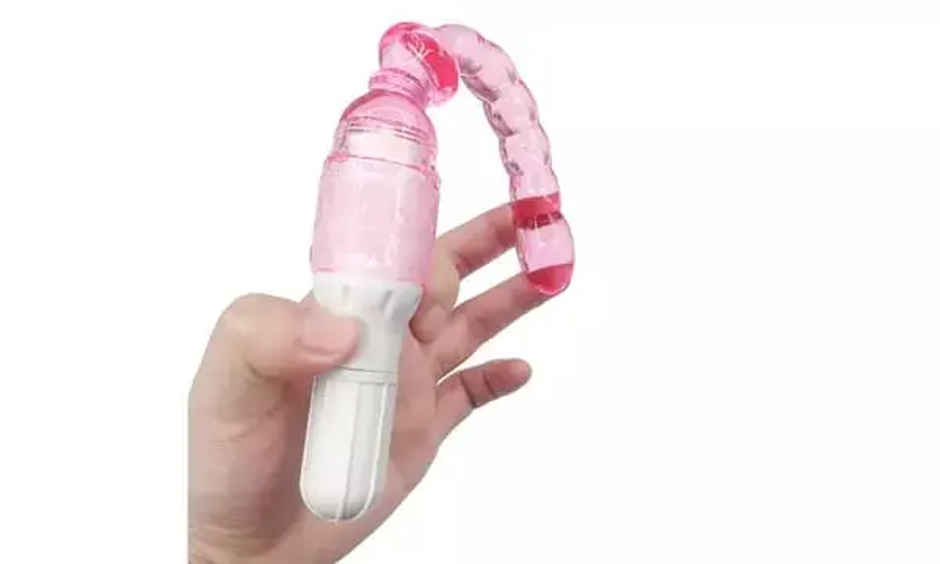 Gizmoswala Transparent Back Pleasuring Massager