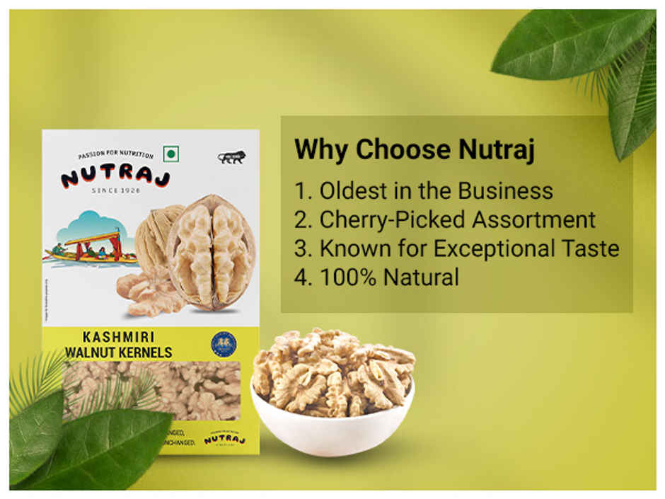 Nutraj Kashmiri Walnut Kernel | Akhrot giri