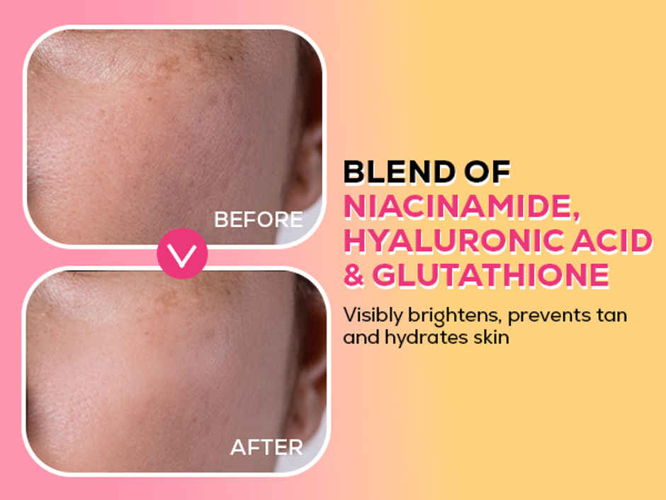 Renee Everyday Face Bright Brightening Sunscreen With Niacinamide | In-Vivo Tested SPF 50 PA+++