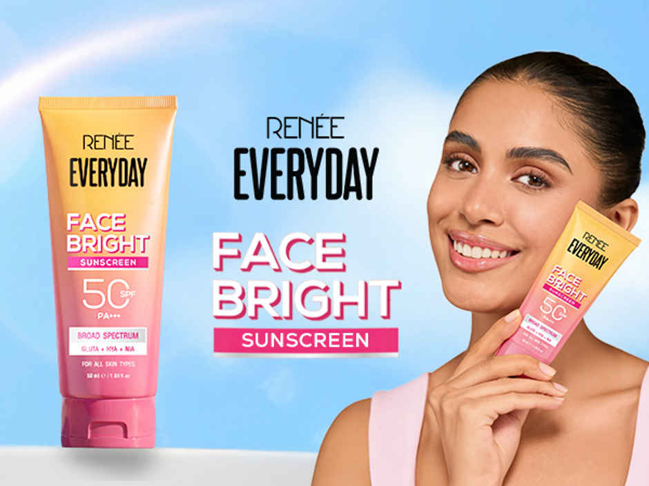 Renee Everyday Face Bright Brightening Sunscreen With Niacinamide | In-Vivo Tested SPF 50 PA+++