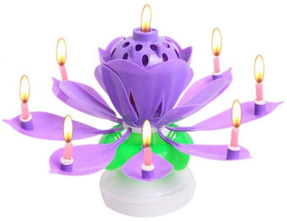 Lotus Candle