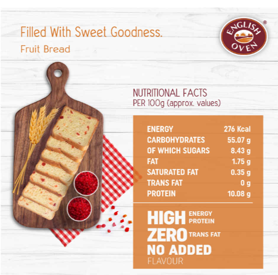 English Oven Fruit Bread