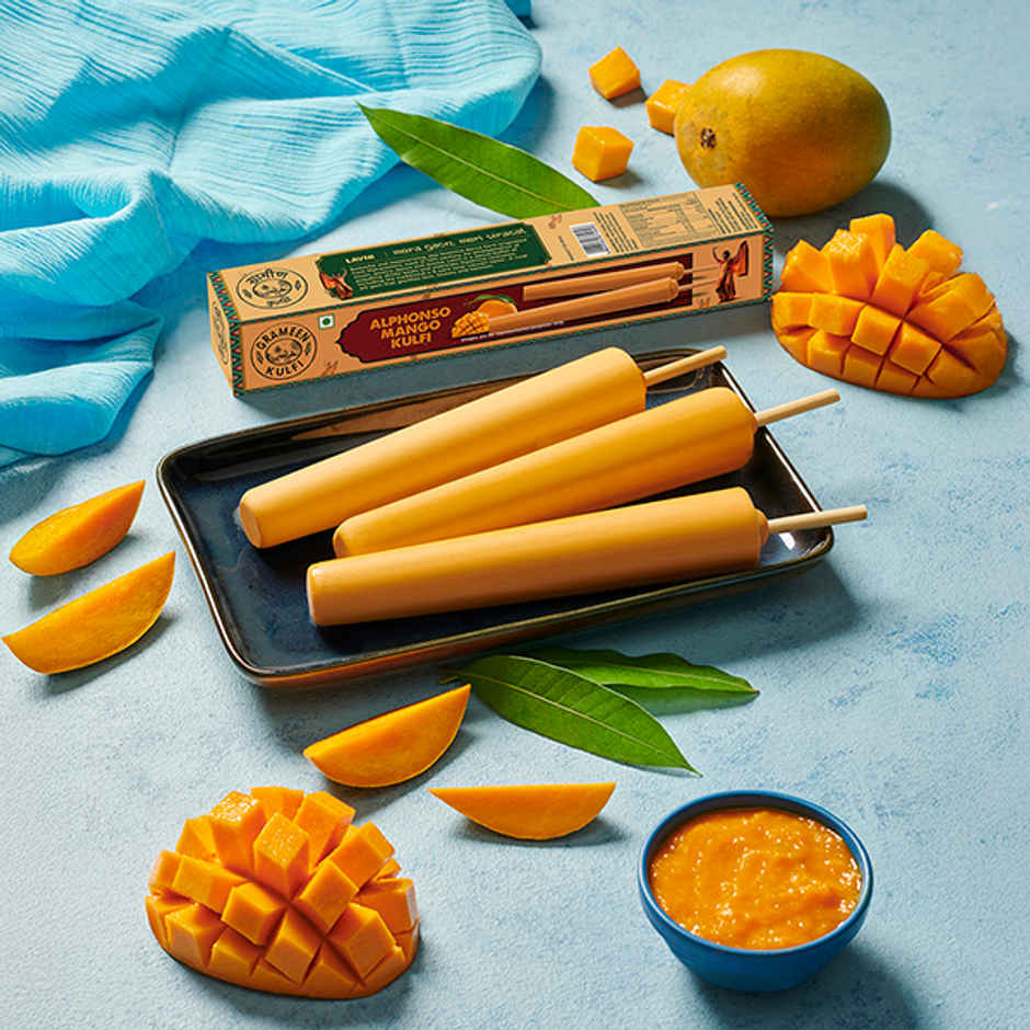 Grameen Mango Kulfi Ice Cream Stick