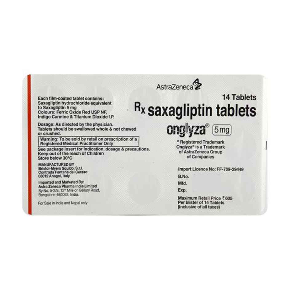 Onglyza 5mg Tablet