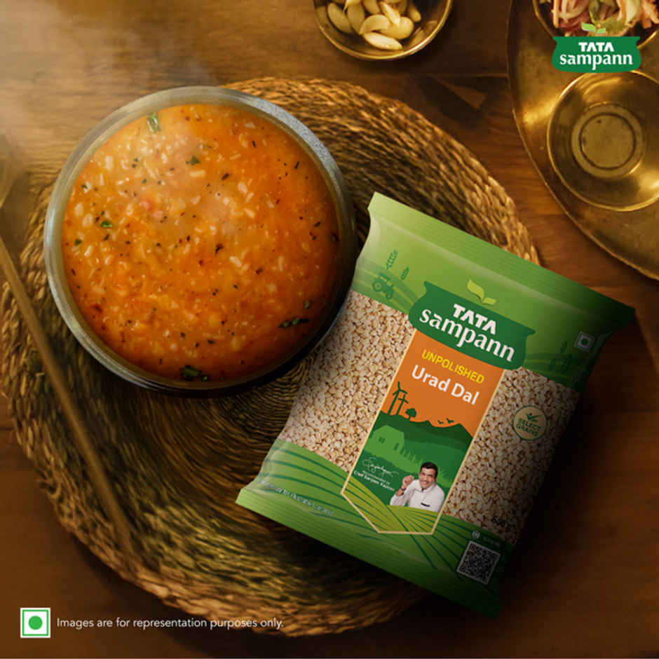 Tata Sampann Urad Dal Split(500gms) & Tata Sampann Unpolished Moong Dal(500gms) Combo