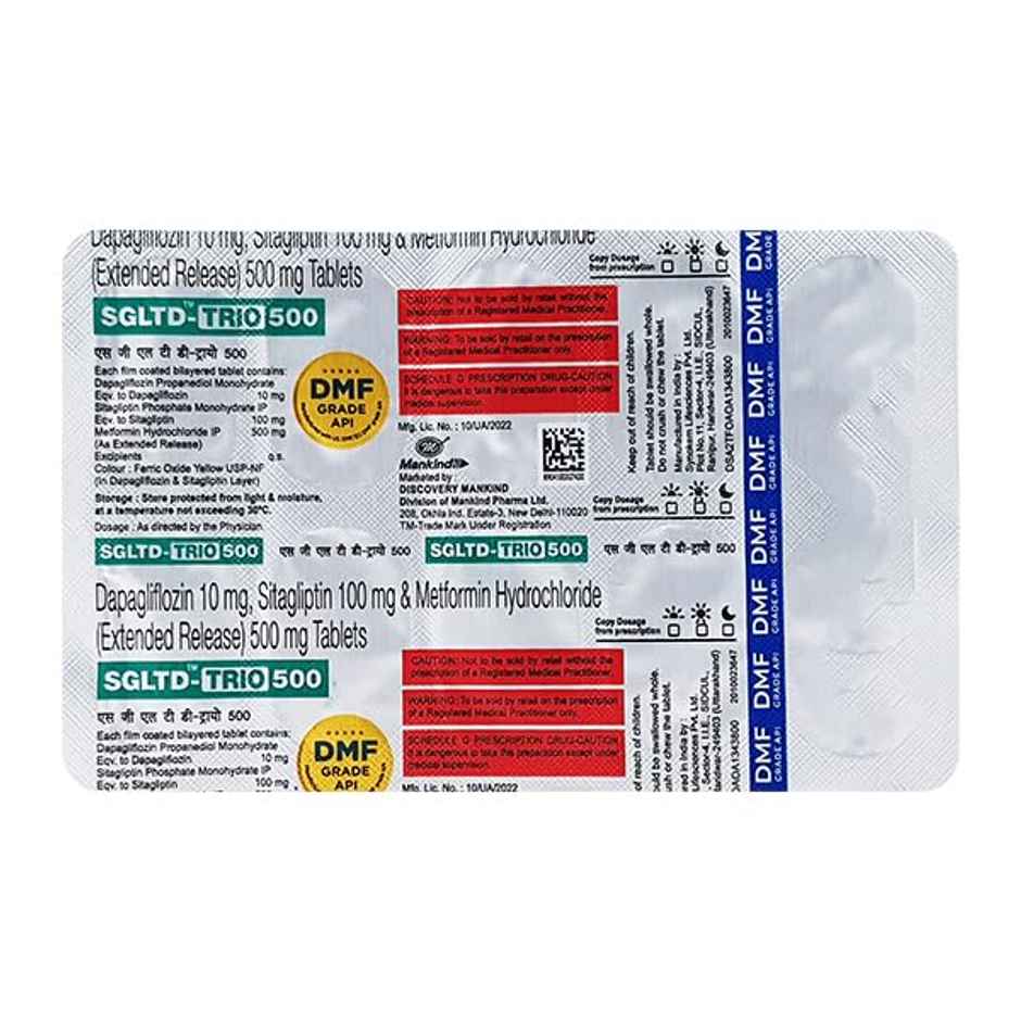 SGLTD-Trio 500 Tablet ER