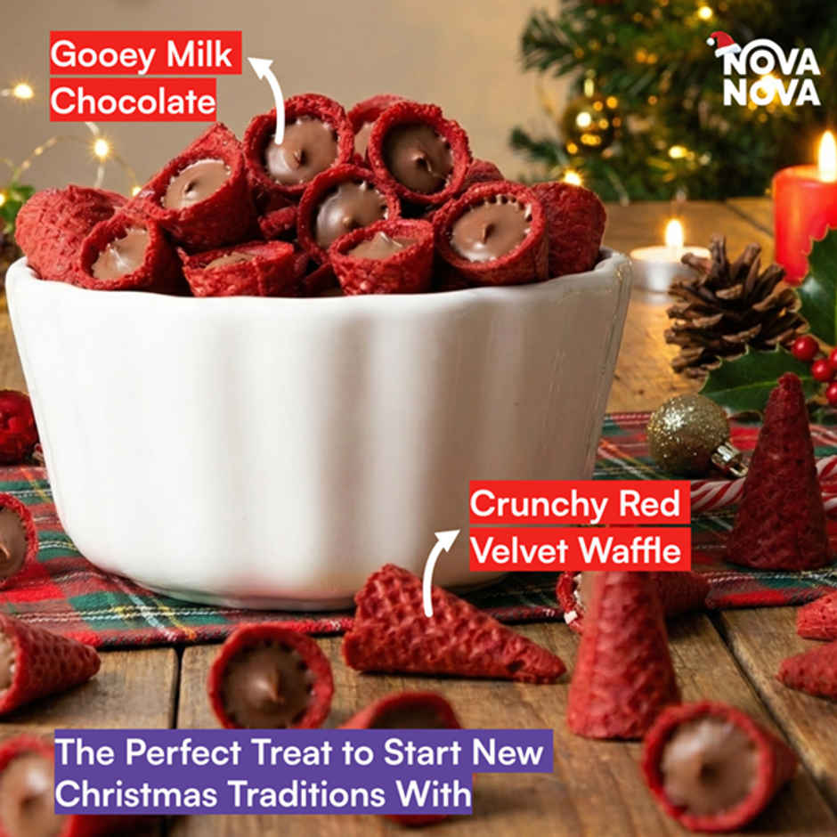 Nova Nova Best Bite- Red Velvet with Belgian Choco Filling