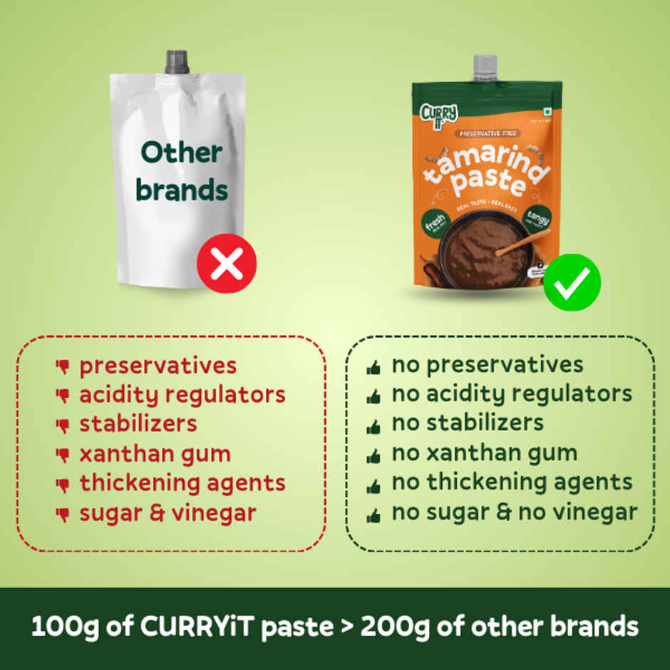 CURRYiT Tamarind Paste | Preservative Free