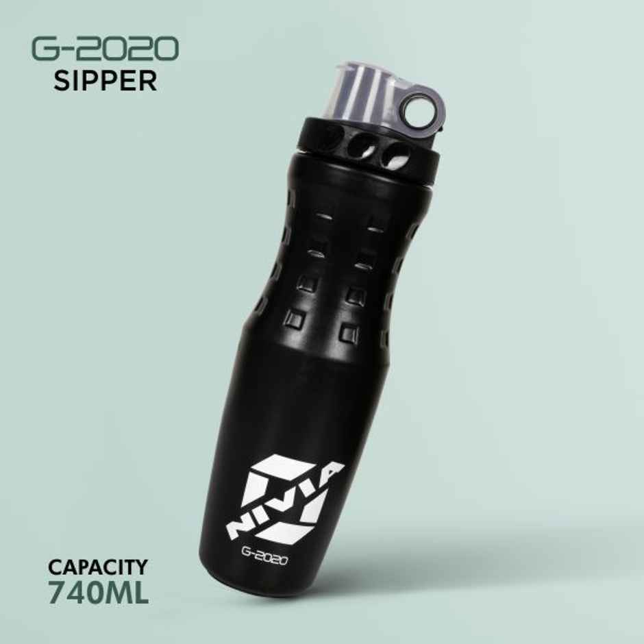 Nivia g 20-20 Plastic Sipper | Black