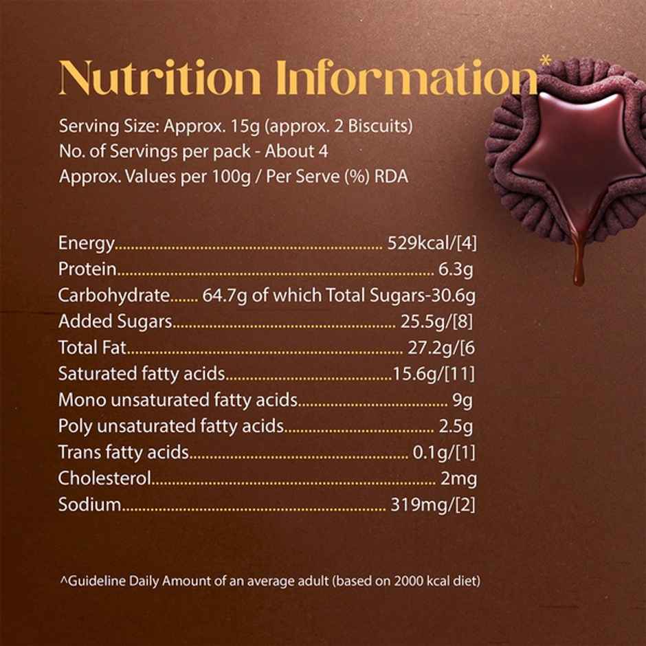 Britannia Pure Magic Choco Stars Chocolate Cream Biscuits | Combo