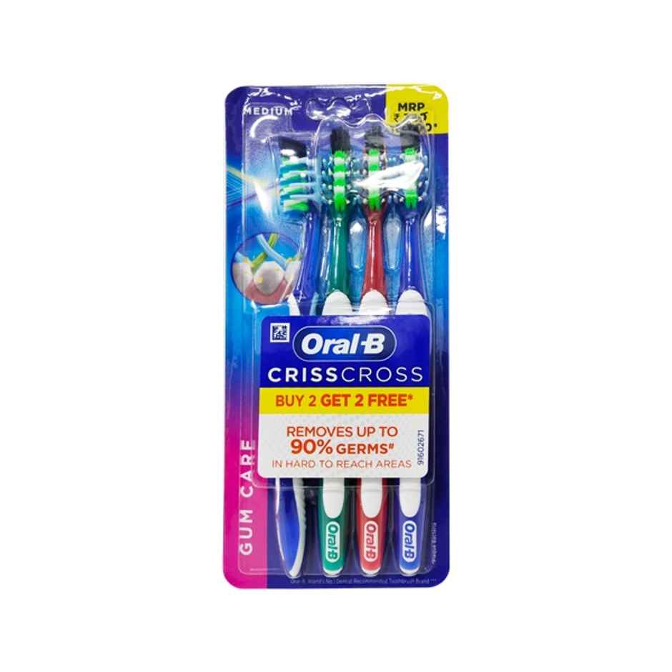 Oral B Criss Cross Gum Care Toothbrush Soft