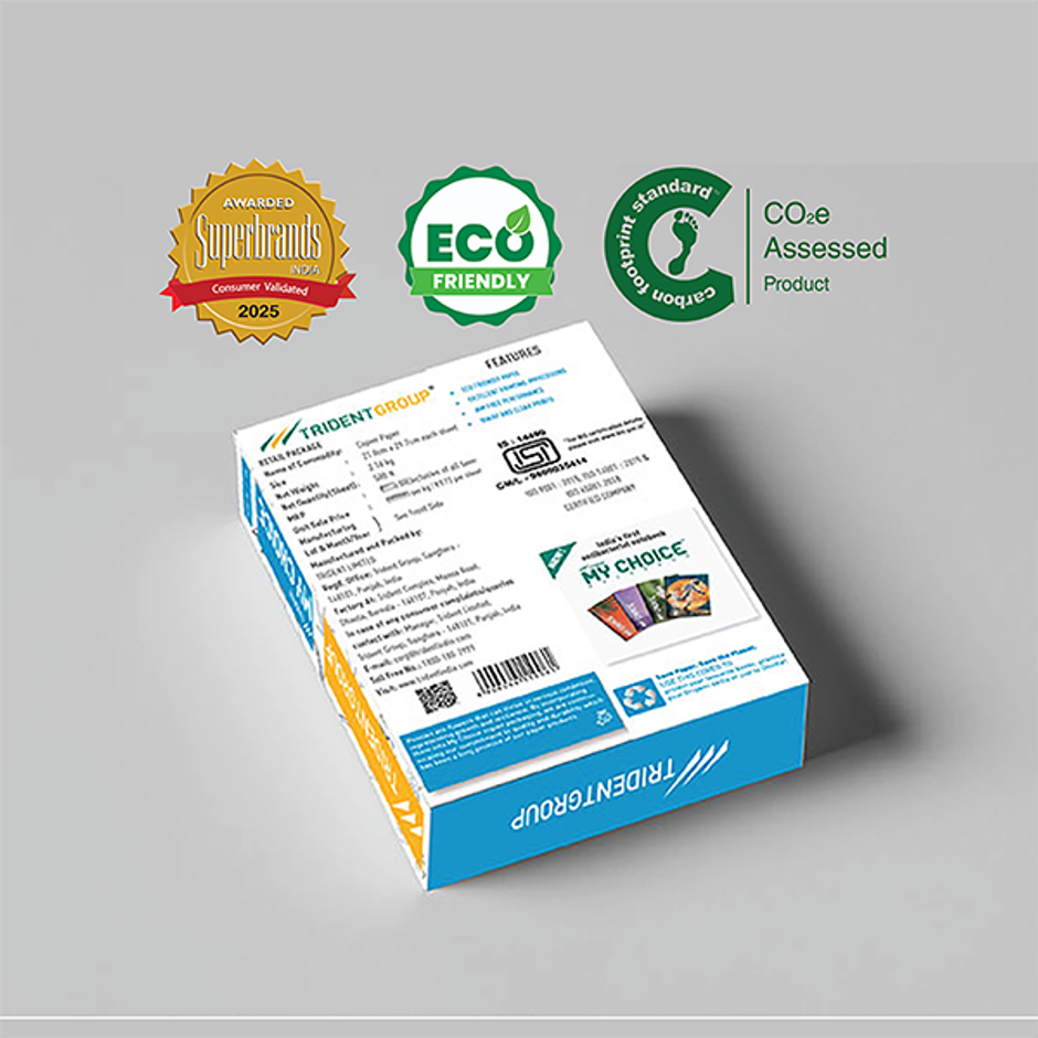 Trident My Choice Copier Paper | 70 GSM | A4 | 500 Sheets