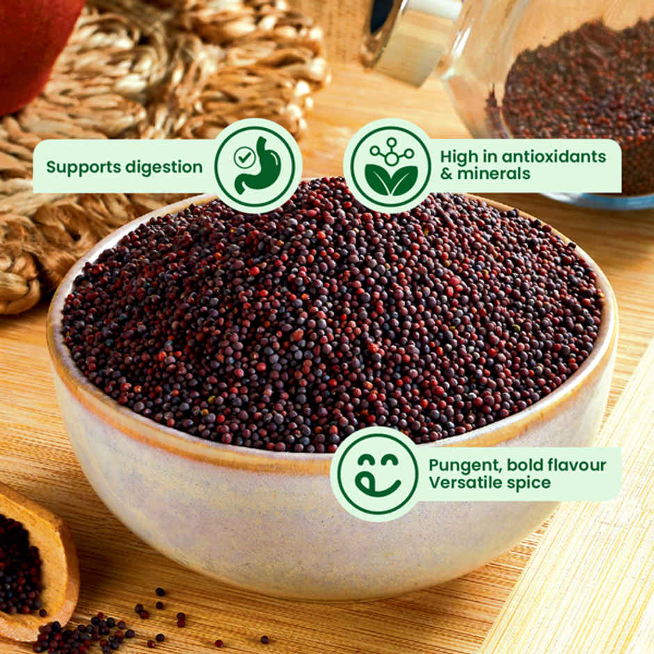 Daily Good Jeera / Cumin(200gms) & Daily Good Mustard / Rai / Sarso Small(200gms) Combo